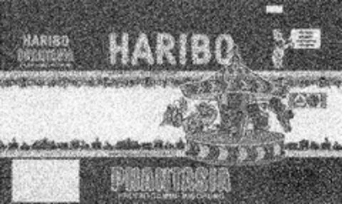 HARIBO MACHT KINDER FROH UND ERWACHSENE EBENSO PHANTASIA Logo (DPMA, 09.01.1991)