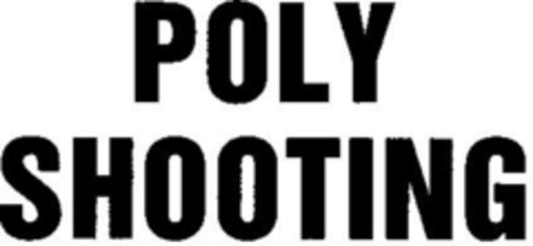 POLY SHOOTING Logo (DPMA, 25.10.1993)