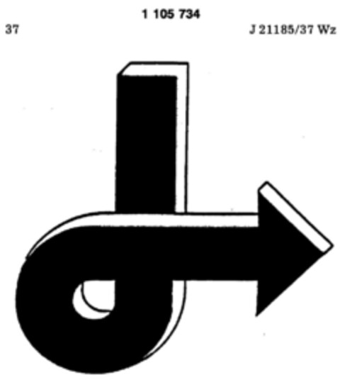 1105734 Logo (DPMA, 18.08.1986)