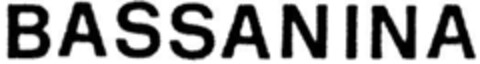 BASSANINA Logo (DPMA, 10/12/1992)