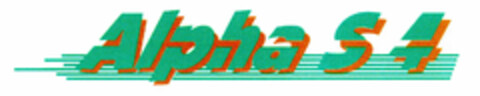 Alpha S 4 Logo (DPMA, 07.09.1991)
