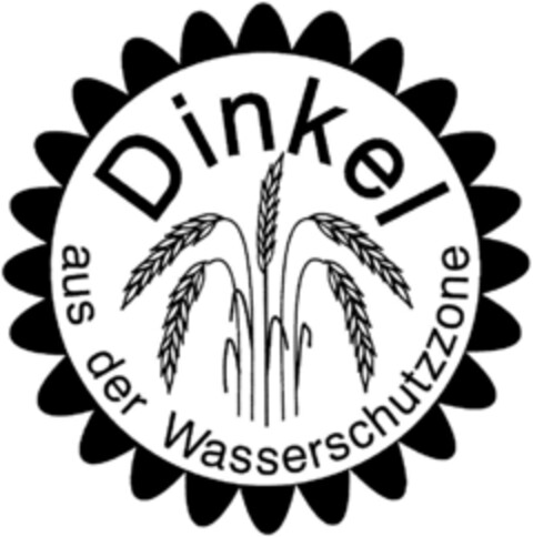 Dinkel aus der Wasserschutzzone Logo (DPMA, 02.04.1992)