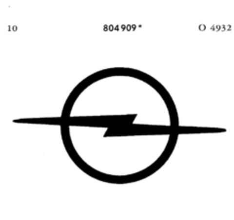 804909 Logo (DPMA, 05/05/1964)