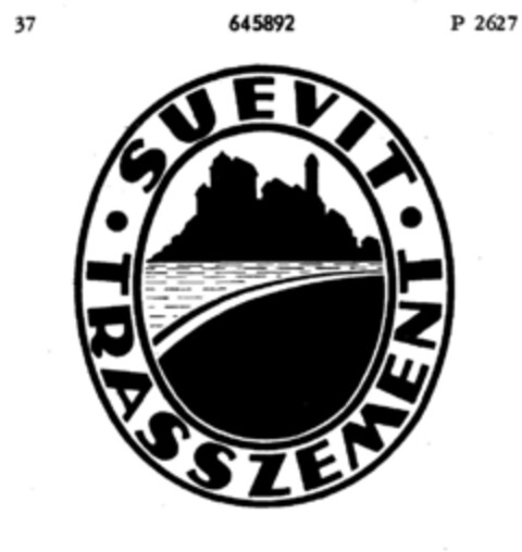 SUEVIT  TRASSZEMENT Logo (DPMA, 08/25/1952)