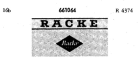 Racke Logo (DPMA, 16.02.1953)