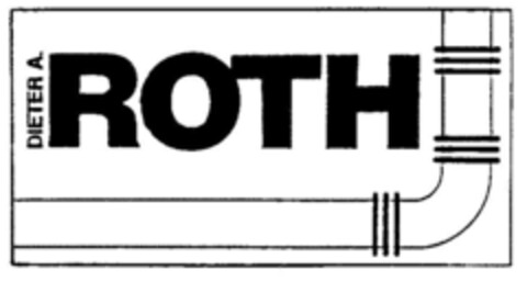 DIETER A. ROTH Logo (DPMA, 12.03.1988)