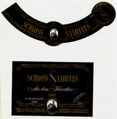 SCHLOSS SAARFELS Logo (DPMA, 08.05.1990)