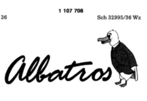 albatros Logo (DPMA, 24.10.1986)