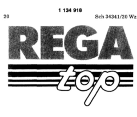 REGA top Logo (DPMA, 11.05.1988)