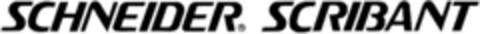SCHNEIDER. SCRIBANT Logo (DPMA, 12.10.1992)