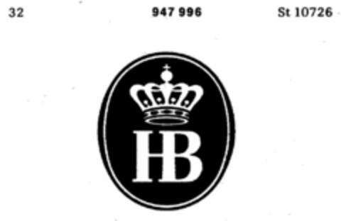 HB Logo (DPMA, 12.09.1975)