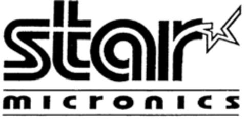 star micronics Logo (DPMA, 17.01.1986)