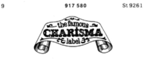 CHARISMA Logo (DPMA, 15.03.1971)