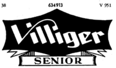 Villiger SENIOR Logo (DPMA, 26.05.1951)