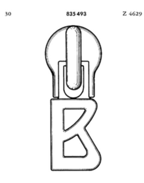 B Logo (DPMA, 18.02.1966)