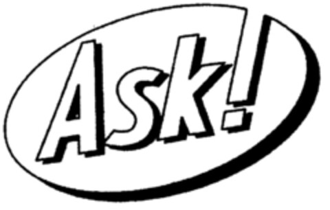Ask! Logo (DPMA, 21.01.2000)