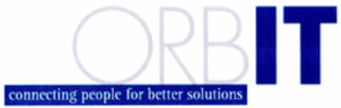 ORBIT connecting people for better solutions Logo (DPMA, 04.09.2000)