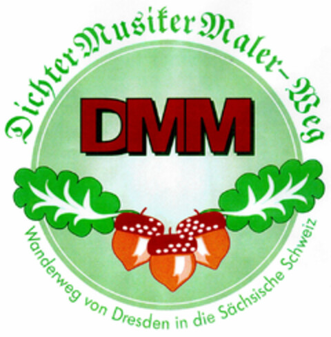 DMM Dichter Musiker Maler-Weg Logo (DPMA, 01.03.2001)