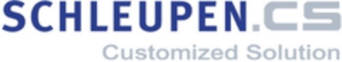 SCHLEUPEN.CS Customized Solution Logo (DPMA, 04/21/2009)