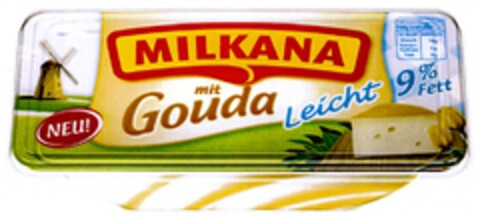 MILKANA mit Gouda Logo (DPMA, 30.06.2009)