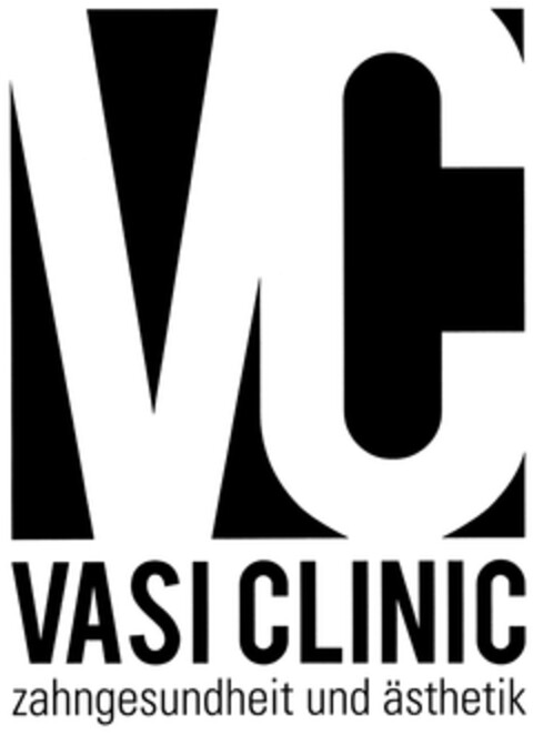 VC VASI CLINIC zahngesundheit und ästhetik Logo (DPMA, 02.11.2011)