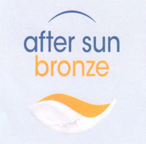 after sun bronze Logo (DPMA, 31.07.2014)