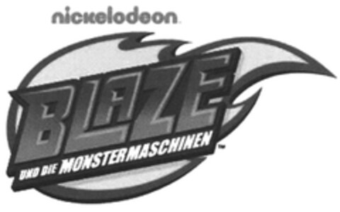 nickelodeon BLAZE UND DIE MONSTERMASCHINEN Logo (DPMA, 01.04.2015)
