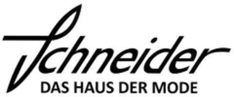 Schneider DAS HAUS DER MODE Logo (DPMA, 07/10/2015)