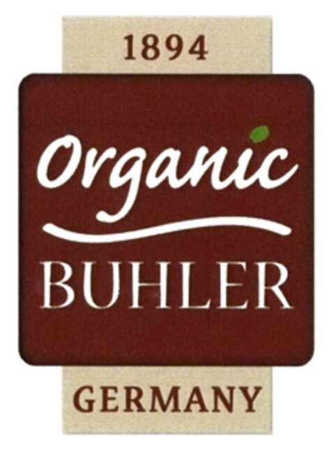 1894 Organic BUHLER GERMANY Logo (DPMA, 18.07.2016)
