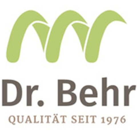 Dr. Behr QUALITÄT SEIT 1976 Logo (DPMA, 18.05.2017)