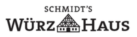 SCHMIDT'S WÜRZHAUS Logo (DPMA, 24.10.2018)