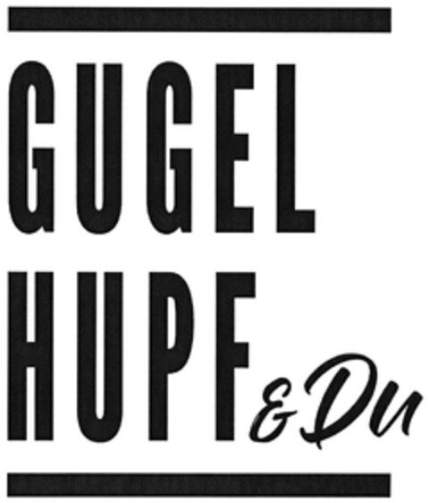 GUGELHUPF & Du Logo (DPMA, 12.10.2019)