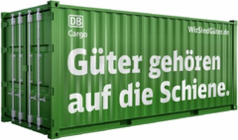 DB Cargo WirSindGüter.de Güter gehören auf die Schiene. Logo (DPMA, 02.06.2021)