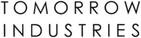 TOMORROW INDUSTRIES Logo (DPMA, 28.10.2021)