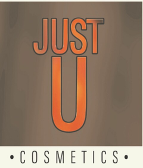 JUST U · COSMETICS · Logo (DPMA, 24.03.2021)