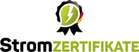 StromZERTIFIKATE Logo (DPMA, 02/10/2022)