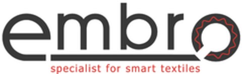 embro specialist for smart textiles Logo (DPMA, 11.04.2022)