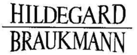 HILDEGARD BRAUKMANN Logo (DPMA, 02/14/2003)