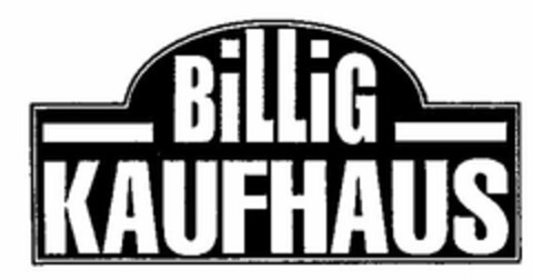 Billig KAUFHAUS Logo (DPMA, 07/03/2003)