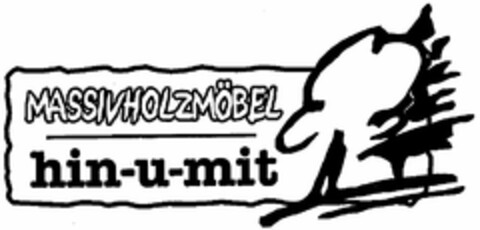 MASSIVHOLZMÖBEL hin-u-mit Logo (DPMA, 07/15/2004)