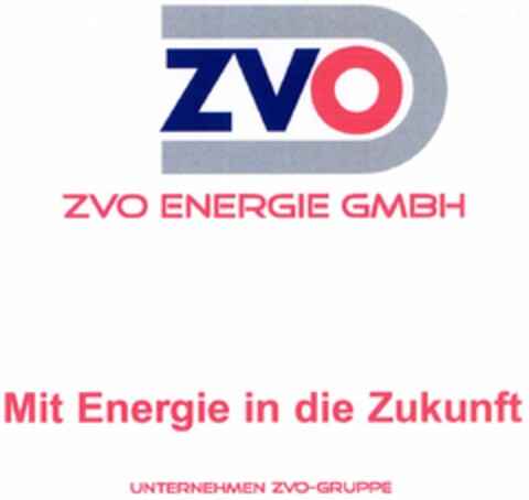 ZVO ZVO ENERGIE GMBH Logo (DPMA, 25.10.2005)