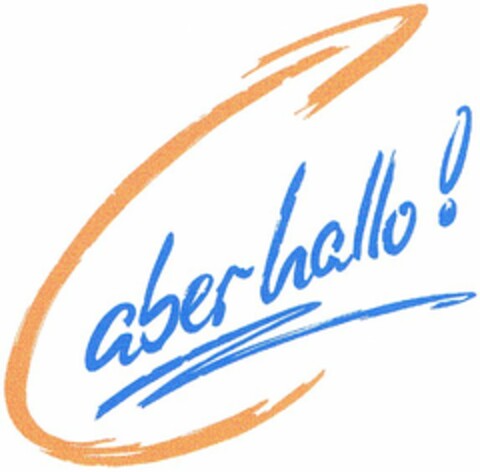 aber hallo! Logo (DPMA, 14.03.2006)