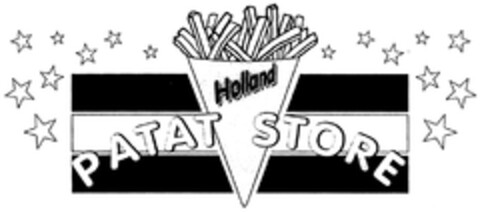 Holland PATAT STORE Logo (DPMA, 03.08.2007)