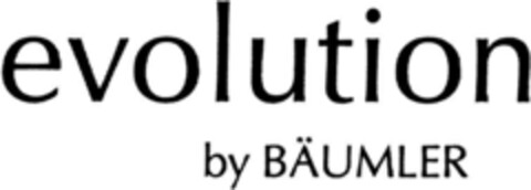 evolution by BÄUMLER Logo (DPMA, 04/18/1995)