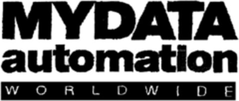 MYDATA automation  WORLDWIDE Logo (DPMA, 22.05.1995)