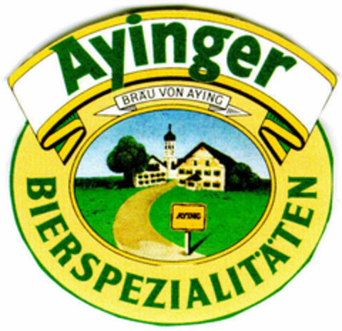 Ayinger BIERSPEZIALITÄTEN Logo (DPMA, 30.09.1996)