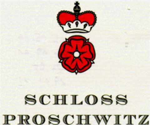SCHLOß PROSCHWITZ Logo (DPMA, 13.03.1997)