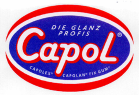 DIE GLANZ PROFIS Capol Logo (DPMA, 02/19/1998)