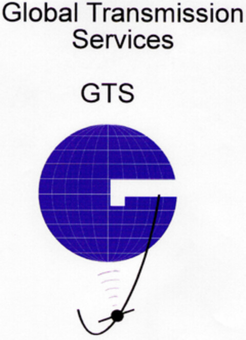 Global Transmission Services GTS Logo (DPMA, 10/01/1998)