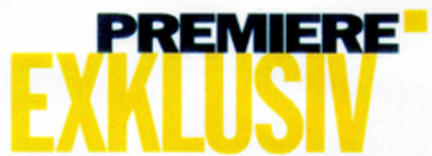 PREMIERE EXKLUSIV Logo (DPMA, 10/06/1998)